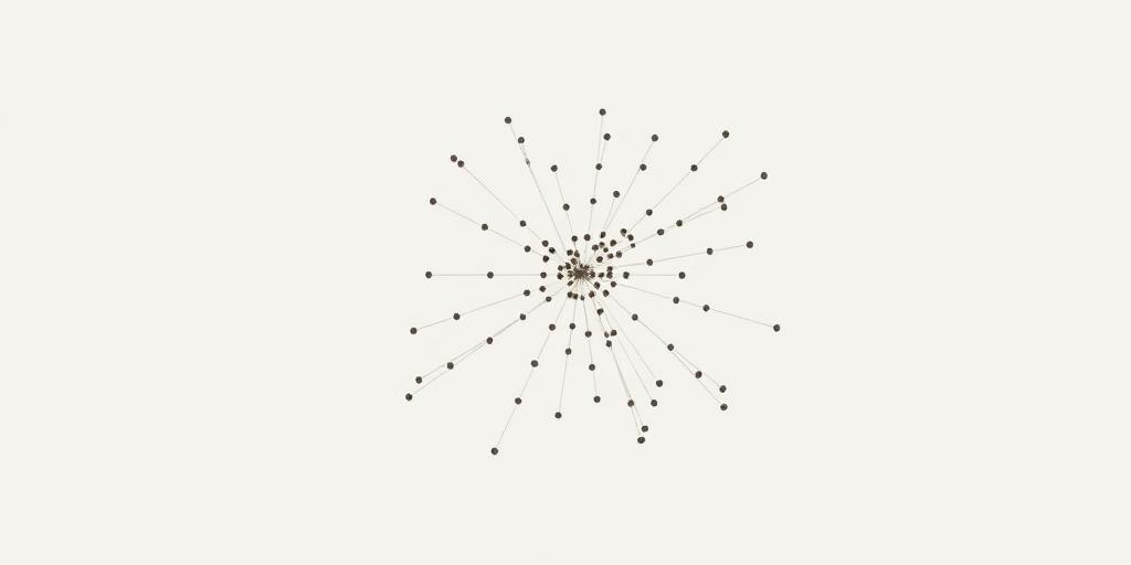 Visualization of keyword and topic clusters